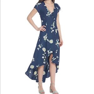 Free people floral midi dress